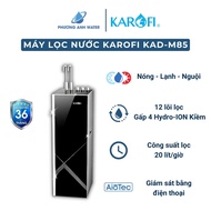 Máy lọc nước Karofi KAD-M85 thế hệ 2024 12 lõi lọc 3 chế độ Nóng Lạnh Nguội tạo Hydro-ION Kiềm công 