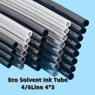 5M eco solvent Ink Tube 4/6LineFeeding Tube For large format Printer Ink System hose ink line tube