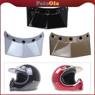 [PETSOLA] 5-Snap Motorcycle Helmet Visor Peak Sun Visor UV Sunshield Protector Shield