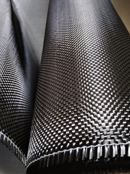 AAA ผ้าคาร์บอน​ แท้​ ลาย1 ผ้าคาplain weave เคฟล่า สีดำ 3k น้ำหนัก​ 205​ กรัม​ ผ้าลายคาบอน carbon cloth toray​ yarn.black kevlar กว้าง​ 150 cm x ยาว​ เลือกขนาดได้