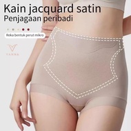 Vanna Seluar Dalam Pinggang Tinggi Kawal Perut & Angkat Pinggul 3 Pasang Wanita Selesa Kain Jacquard