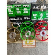 Kawasaki AR80 green gold red