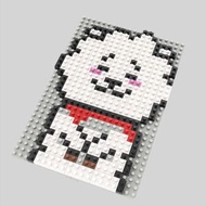 BT21 RJ卡通點陣拼圖微積木nanoblock擺設(包郵)