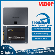 VIBOP SSD 870 EVO Solid State Disk V-NAND SSD 4TB 2TB 1TB High-speed High-capacity SATA3 Interface Work Game For Desktop Laptops PC SDVIB