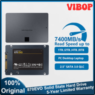 VIBOP SSD 870 EVO Solid State Disk V-NAND SSD 4TB 2TB 1TB High-speed High-capacity SATA3 Interface W