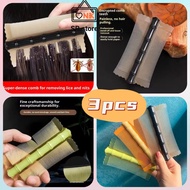 Lice Comb, Flea Comb, Double Sided Comb, Fine Tooth Comb, Dandruff Remover, Bamboo Section Handle, s