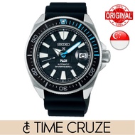 [Time Cruze] Seiko SRPG21 Prospex King Samurai Padi Automatic Black Silicone 200M Diver's Men Watch 