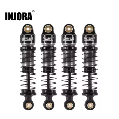 INJORA 40mm Big Bore Shock Absorber Oil Damper for 1/24 RC Crawler Axial SCX24 FMS FCX24M Upgrade