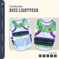 Cute Cat Clothes Buzz Costume Lightyear Toy Story For Cats Dogs Monkeys Rabbits