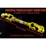 PROPELLER PTO SHAFT ASSEMBLY JUMBO PLUS KUBOTA L5018 M6040 M7040 M9000 M9540 TRACTOR