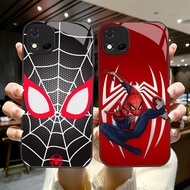 DK-44 Spider-Man LOGO HD Glass Casing hp Realme C11 C20A C20 C2s C2