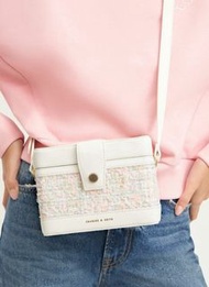 65% OFF｜幻彩彩虹箱子袋｜Charles & Keith 小香風方形袋
