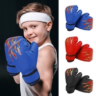 Child Boxing Gloves Sports Youth Beginners Heavy Bag Training Gloves Protective and Breathable Training Gloves for Kickboxing Punching Bag Safe Sparring Aged 3-9 everyone
