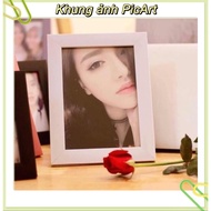 White photo frame for table and wall 9x13, 10x15, 13x18, 15x21