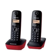 Panasonic 雙子機 室內無線電話 紅色 Panasonic - Twins Cordless Phone Red KX-TG1612RD