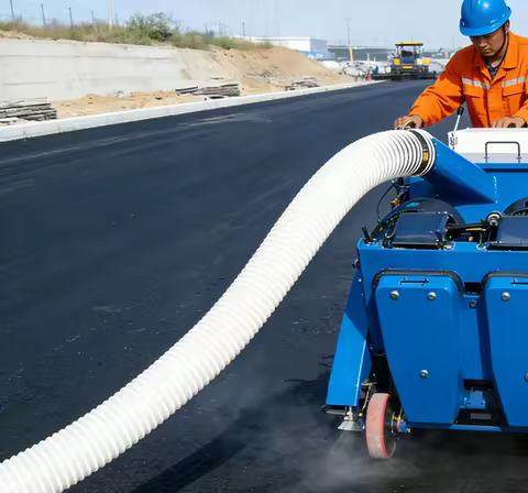 Portable Mobile Shot Blasting Machine Automatic Rust Removal Concrete Road Floor Shot Blaster for Hi