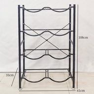 Water Gallon Rack Stand Pure Water Bucket Rack 6/8/10 bottle Double Side Water Dispenser Stand Rack 