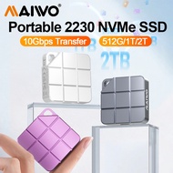 MAIWO Portable SSD External SSD for iPhone 17 16 15 Pro/Max Type-C to 1050MB/s 4K ProRes HDR Record 