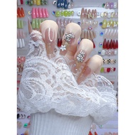 [Designed Nails] set Of 24 Artificial Nails + Glue