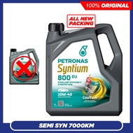 (ALL NEW) Petronas Syntium 800 EU 10W40 SN A3/B4 Semi Synthetic Engine Oil (4L) 10W-40