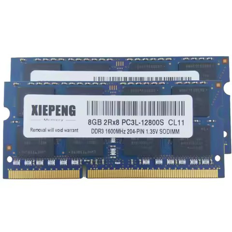 8GB 2Rx8 PC3L-12800S 1600MHzMemory 4G DDR3 1333 Notebook RAM for HP ENVY 20-d010t 20-d011 20-d030xt 