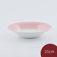 Le Creuset 東京款義大利麵盤 餐盤 深盤 圓盤 25cm 淡粉紅 無紙盒