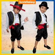 Kids Mexico Spain Italy Philippines Country Costume Boy United Nation Halloween Suit