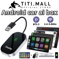 Car Ai Box Carplay Adapter Android Auto Apple Bluetooth Adapter Dongle Wired To Wireless Plug And Pl