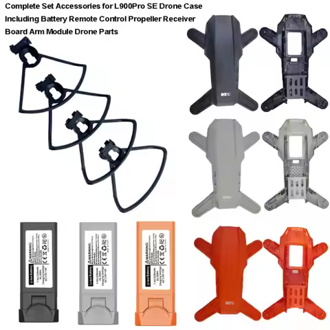High Quality Plastic L900Pro SE Case Parts Red 10 Styles Remote Control Propeller Including Battery 