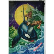 肥良 溫日良 作品 （海虎 海報 Poster） (海虎 武神 絕地天行 海虎 鬼書皇 香港漫畫 主筆）海洋創作有限公司出品 (0262)