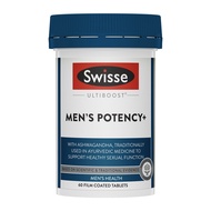 Swisse Men Vitality - 120 tabs / Swisse Mens Ultivite MultiVitamin - 60 tabs / Men Potency+ - 60Tabs