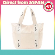 [agnes b.] [Agnes B.] Tote Bag WEB Limited SAS22-01 Women's Free Ivory [100% Authentic / Direct from