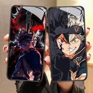 CK-44 Black Clover Asta HD Glass Casing for OPPO A5 A9 F11 A9X Reno 2F 2Z Pro
