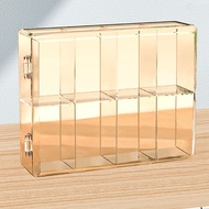 [Ganlitong] 8 Grid Cartoon Anime Figure Display Storage Box 8 Compartment Transparent Anime Figure D