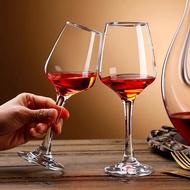 (Return Commitment If Broken)Set of 6 Date Wine Glasses CNY Clear Cups, 355 ML Thick