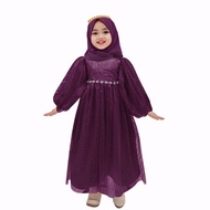 Girls' Party Dress Eid al-Fitr Gsmis Children's Games Tanggung Famis Kidz Latest Modern Hamis Latest