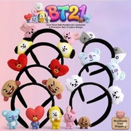 BT21 Merchandise BTS Headband BTS Headband Accessories Hair Accessories Star Support Merchandise Car