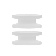 10pcs Pulley Plastik Kecil / Pulley Wheel Micro Mini Gear Motor 2x9.3mm