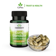 Viên Uống Bảo Vệ Và Phục Hồi Chức Năng Phổi Swanson Lung Glandular 250MG (60 Viên/Lọ) | MPNTShop
