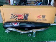 ท่อ ท่อผ่า ท่อแต่ง เวฟ110i wave110i ผ่าดัง ปี2009-2020 โพเดียมวัน Po1 ลั่น แพร่ honda wave