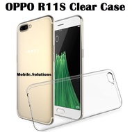 OPPO R11S Clear / Transparent TPU Case (Anti Water Mark)