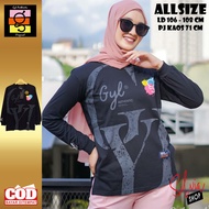 KAOS GYL TERBARU 2024 FASHION ATASAN WANITA LENGAN PANJANG FASHION HIJAB STYLE KEKINIAN TRENDY