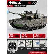 Xe Tăng Điều Khiển Từ Xa Cỡ Lớn – Mô Hình Tăng 99A / T90 / Tiger – Dây Xích Hợp Kim – Dành Cho Bé &