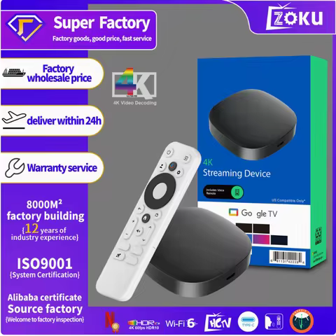 Smart TV Box Q2 Plus Android 10.0 2GB RAM 8GB Flash Dual-Band WiFi 6 2.4G/5G BT 5.4 Voice Remote 4K 