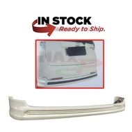 Perodua Alza (2010) SE Style Rear Back Skirt Skirting Bumper Lower Lip Spoiler ABS Plastic Bodykit Body Kit Part (With S