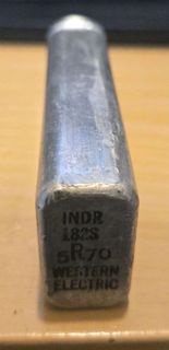 western electric 西電 油沈電容 INDR 182S 一隻, 1959 Vintage