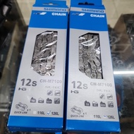 Chain Chain SHM SLX CN-M7100 12 speed hg 126 link ORIGINAL SIL-TEC Chain