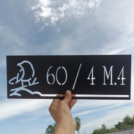 Openwork Iron Sign House Number FB06 Size 40x15 Press To Order And The Desired Address In The Ee. St