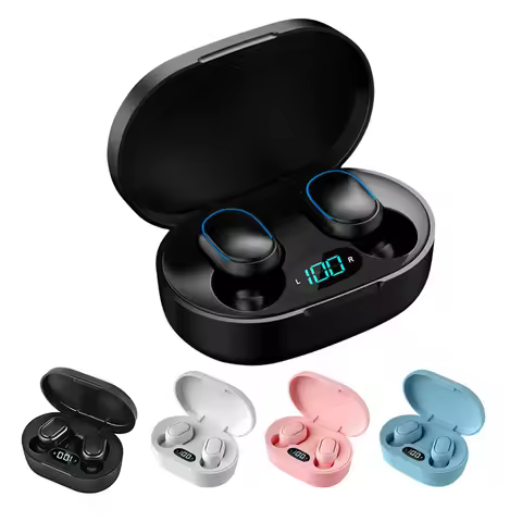 E7S Wireless Bluetooth Earphone Auto Paring TWS 5.0 Mini Earbuds For iPhone 11 XR 8 Xiaomi Mi 10 9 E