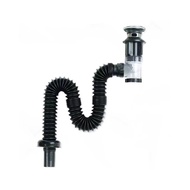 WEEKS家用防臭双向下水管地排台面盆下水器洗脸盆墙排水管通用配件 双向排水管 1套【升级新款】